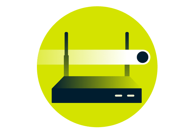 Slå på Aircove og logg inn Etter å ha satt opp ruteren, går du til expressvpnrouter.com for å oppgi innloggingsopplysningene dine. Koble til e...