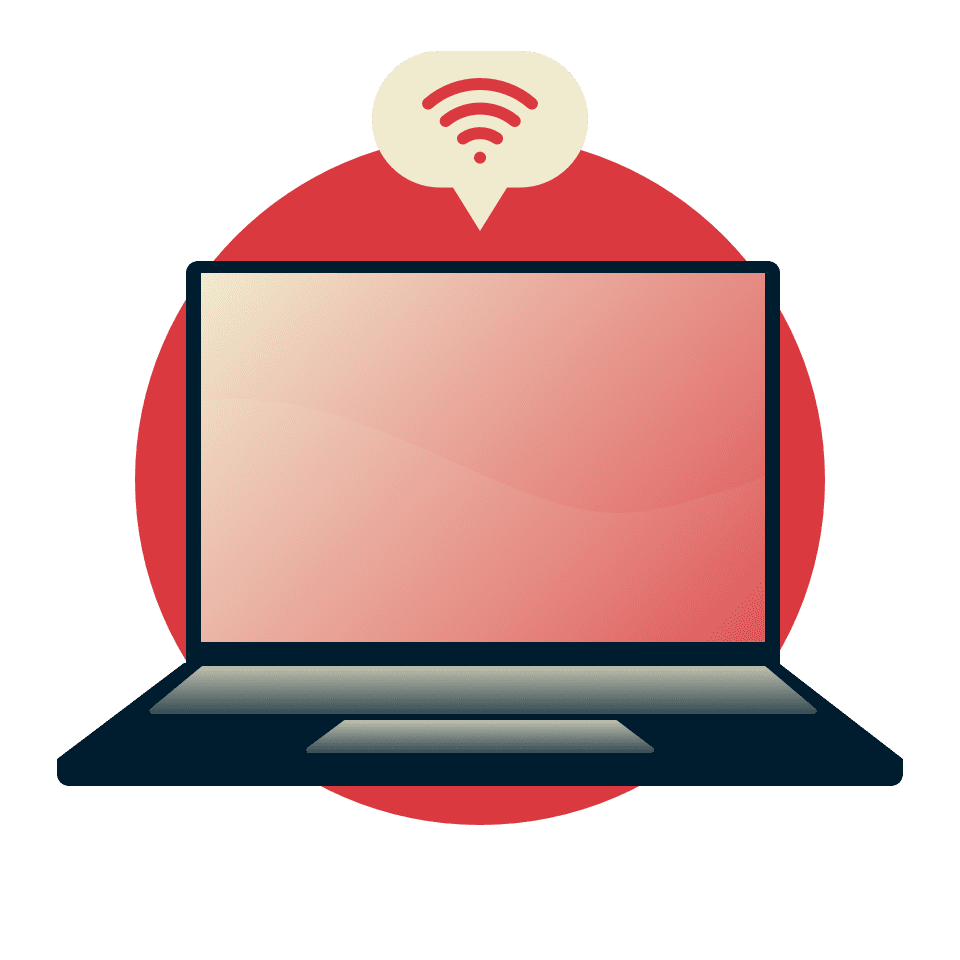 Virtuell ruter som deles av VPN-tilkobling for Chromecast.
