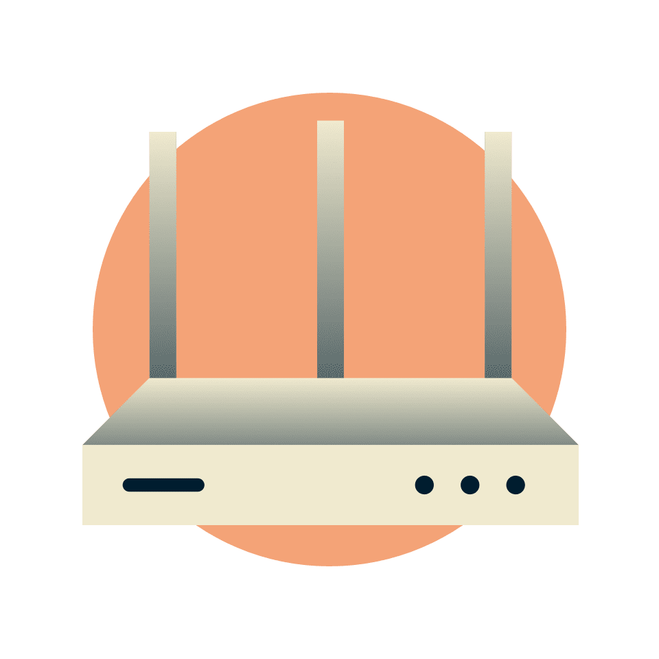 VPN-aktivert ruter for Chromecast.